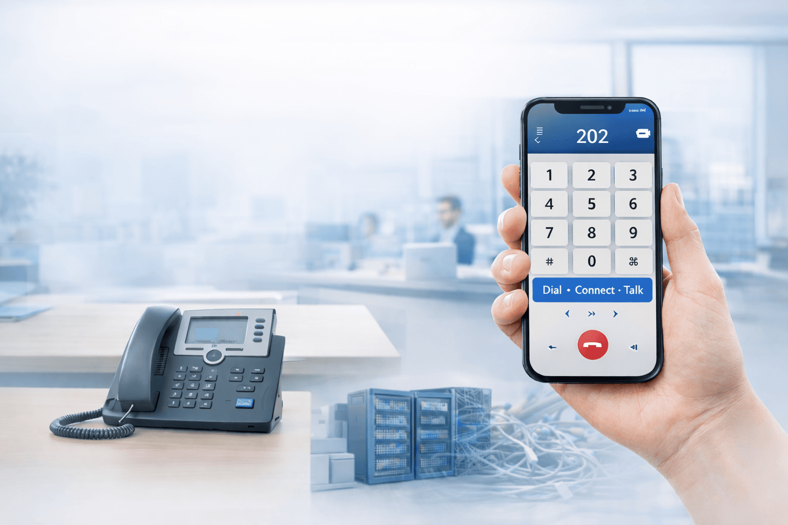 Modern office communication