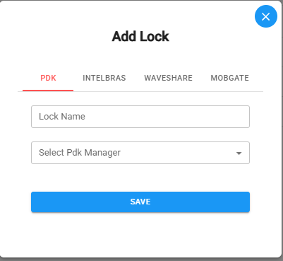 DoorVi Locks screen showing list of existing locks and Add Lock button